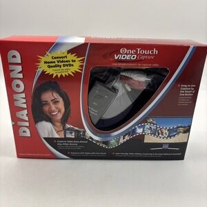 Diamond One Touch Video Capture VC500 USB 2.0 Capture Stream & Share Burn DVDs
